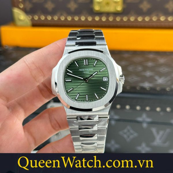 dong ho patek philippe gia re nautilus 5711 3k factory vo thep mat so xanh 40mm 13