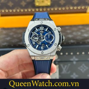 hublot big bang unico fake vo titanium mat so xanh day cao su (3)