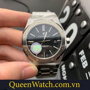 dong ho audemars piguet fake 1 1 royal oak aps factory vo thep mat so den 41mm6