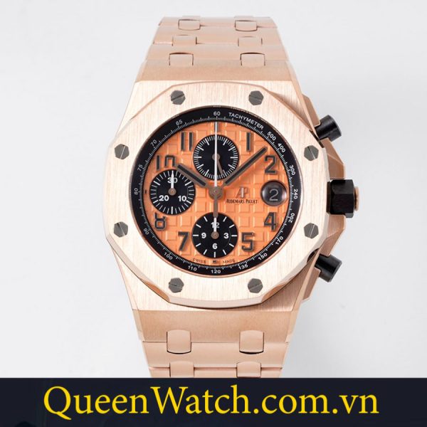 dong ho audemars piguet replica bst royal oak apf factory chronograph vo vang 41mm9