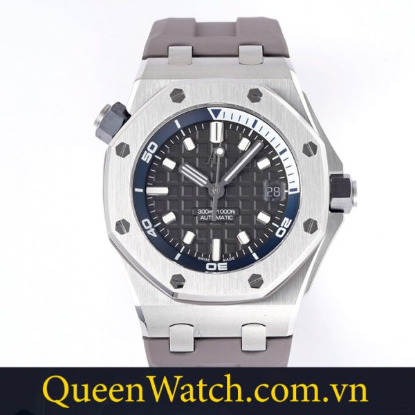 dong ho audemars piguet replica viet nam bst offshore aps factory mat so xam vo thep day cao su 42mm 7