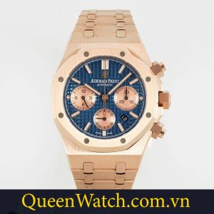 dong ho audemars piguet royal oak fake vo vang mat so xanh duong ip factory 41mm 8