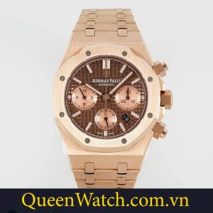 dong ho audemars piguet royal oak replica 1 1 vo vang mat so nau ip factory 41mm 7