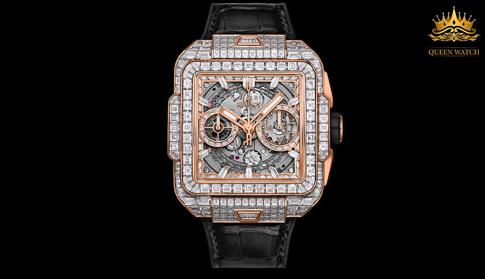 dong ho hublot mat vuong bang unico diamond dong ho hublot mat vuong bang unico diamond