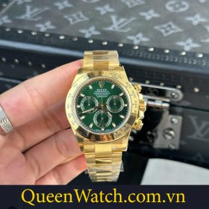 dong ho rolex daytona rep 1 1 clean factory green dial 40mm (3)