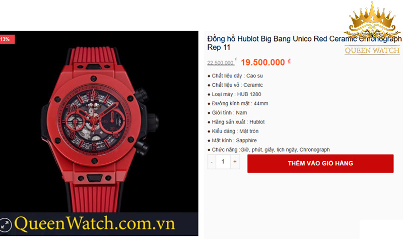 đồng hồ hublot nam 1 1