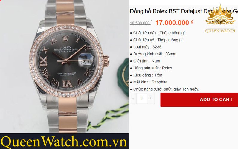 đồng hồ rolex rep